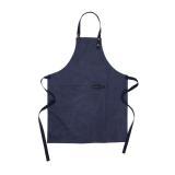 VINGA Tome GRS recycled canvas apron, black