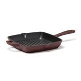 VINGA Monte enameled grill pan, burgundy