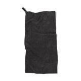 VINGA GRS RPET active dry towel small, black