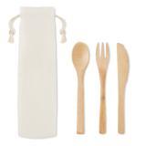 Set de tacâmuri de bambus