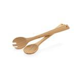 Ukiyo bamboo salad cutlery 2 pcs set, brown