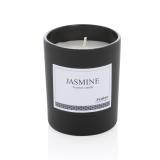 Ukiyo small scented candle in glass, black