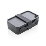 PP lunchbox with spork, anthracite