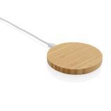 Bamboo 15W wireless charger, brown