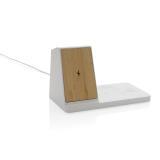 Ontario RCS recycled plastic & bamboo 15W 3 in 1 wireless, natural