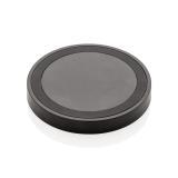 5W wireless charging pad round, black