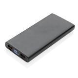 Aluminum 18W 10.000 mAh PD Powerbank, black