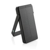 Skywave RCS recycled plastic solar powerbank 10000 mah, black