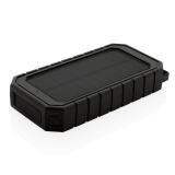 RCS recycled plastic solar powerbank 10W Wireless, black