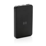 RCS recycled plastic 5.000 mAh 5W wireless powerbank, black