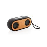 Bamboo X double speaker, black