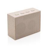 Wheat straw 3W Mini Speaker, brown