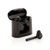 Liberty wireless earbuds in charging case, black