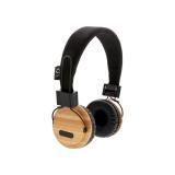 Bamboo wireless headphone, brown