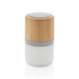 Bamboo colour changing 3W speaker light, white