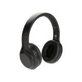 RCS standard recycled plastic headphone, black