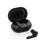 RCS standard recycled plastic TWS earbuds, black