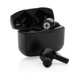 RCS recycled plastic Swiss Peak ANC TWS earbuds, black