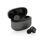 Terra RCS recycled aluminum wireless earbuds, grey