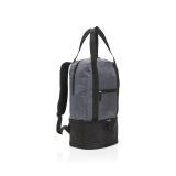 3-in-1 cooler backpack & tote, grey