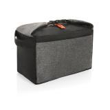 Two tone cooler bag, grey