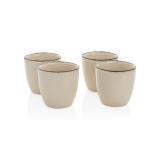 Ukiyo 4pcs drinkware set, white