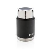 Swiss Peak Elite copper vacuum food container, black