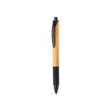 Bamboo & wheatstraw pen, black