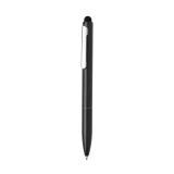 Kymi RCS certified recycled aluminum pen with stylus, black