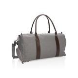 Weekend bag with USB A output, black