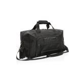 Swiss Peak AWARE™ RPET Voyager weekend bag, black