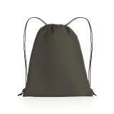 Impact AWARE™ RPET 190T drawstring bag, black