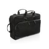 Swiss Peak AWARE™ executive 2-in-1 laptop backpack, black