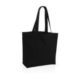Impact AWARE™ recycled canvas shopper w/pocket 240gsm undyed, off white