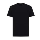 Iqoniq Kakadu relaxed recycled cotton t-shirt, black