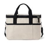VINGA Volonne AWARE™ recycled canvas cooler basket, off white