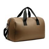 VINGA Bermond RCS recycled PU weekend bag, black